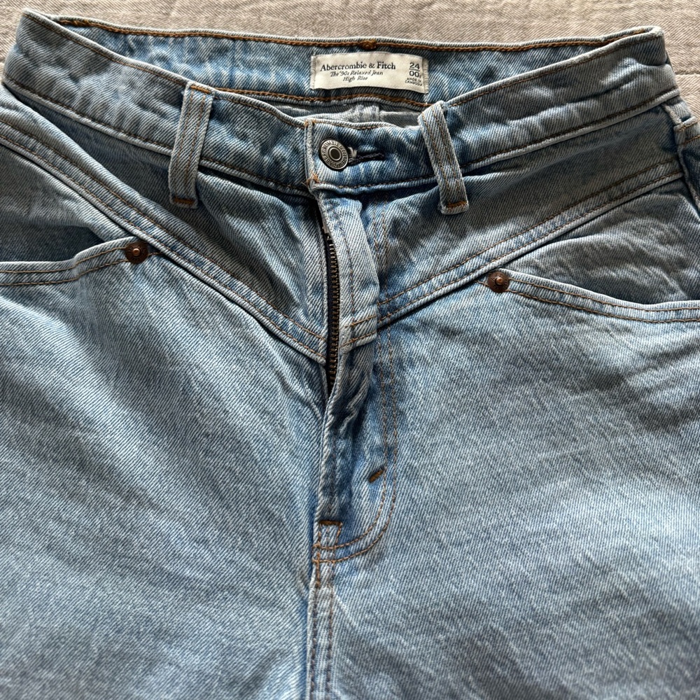 Abercrombie & Fitch Light Blue Denim Jeans